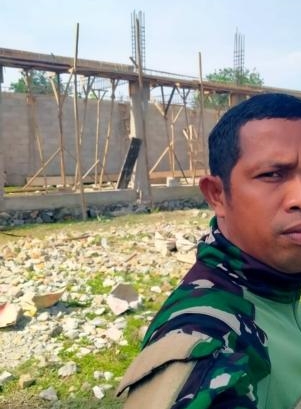 Babinsa Pastikan Koperasi Merah Putih Desa Dasan Anyar Berjalan Tertib