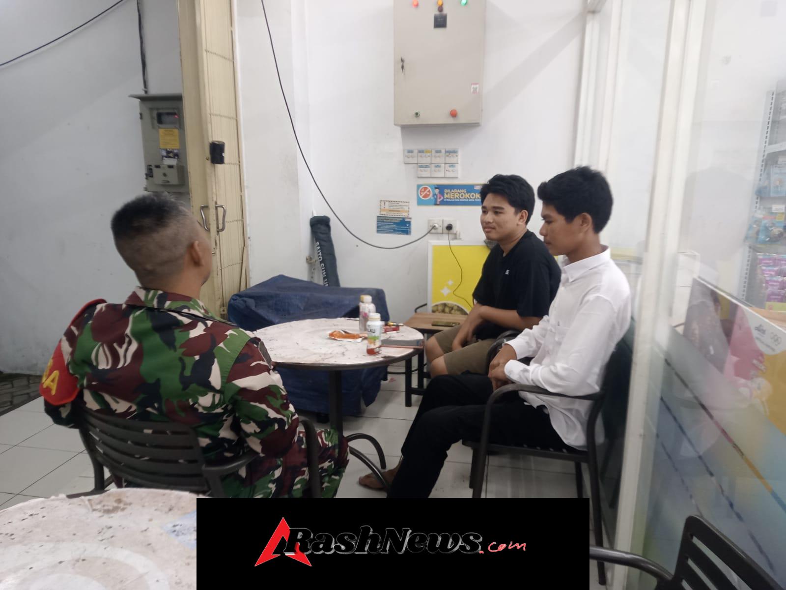 Babinsa Lenek Kalibambang Gandeng Pemuda, Perkuat Sinergi Menjaga Ketertiban Wilayah