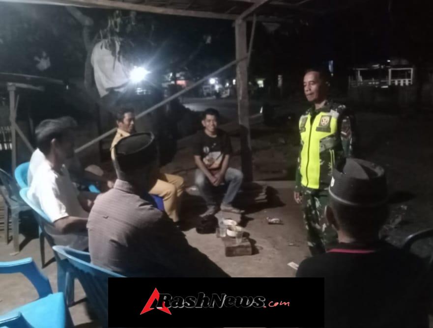 Babinsa Wilamaci Ingatkan Orang Tua Awasi Anak Cegah Penyalahgunaan Narkoba