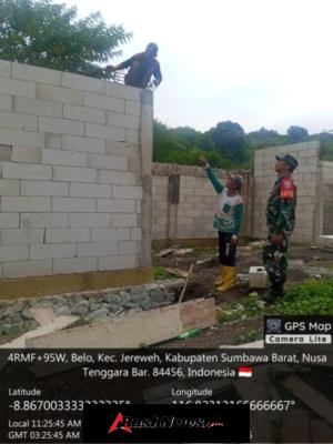 Babinsa Belo Awasi Koperasi Merah Putih, Dukung Transparansi Pengelolaan