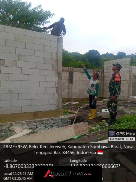 Babinsa Belo Awasi Koperasi Merah Putih, Dukung Transparansi Pengelolaan