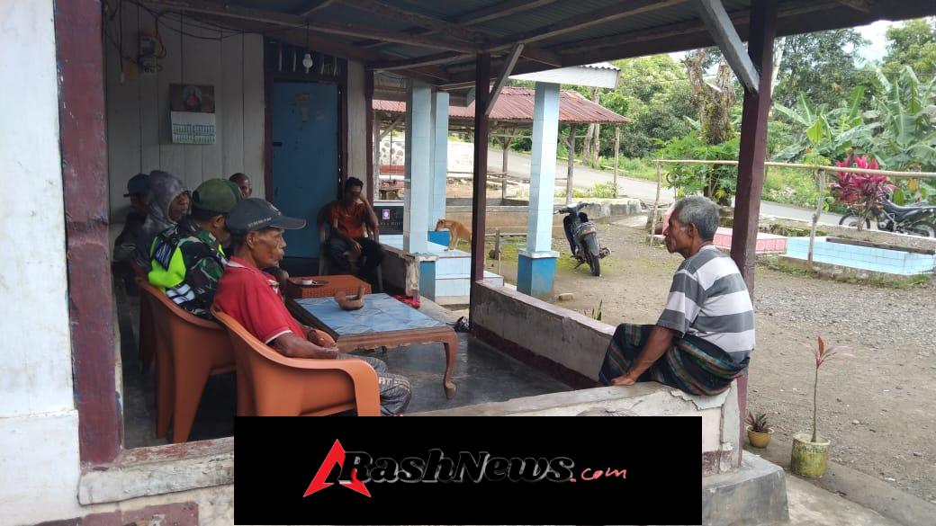 Babinsa Koramil 1602-02/Wolowaru Ajak Warga Detupera Jaga Kebersihan dan Keamanan