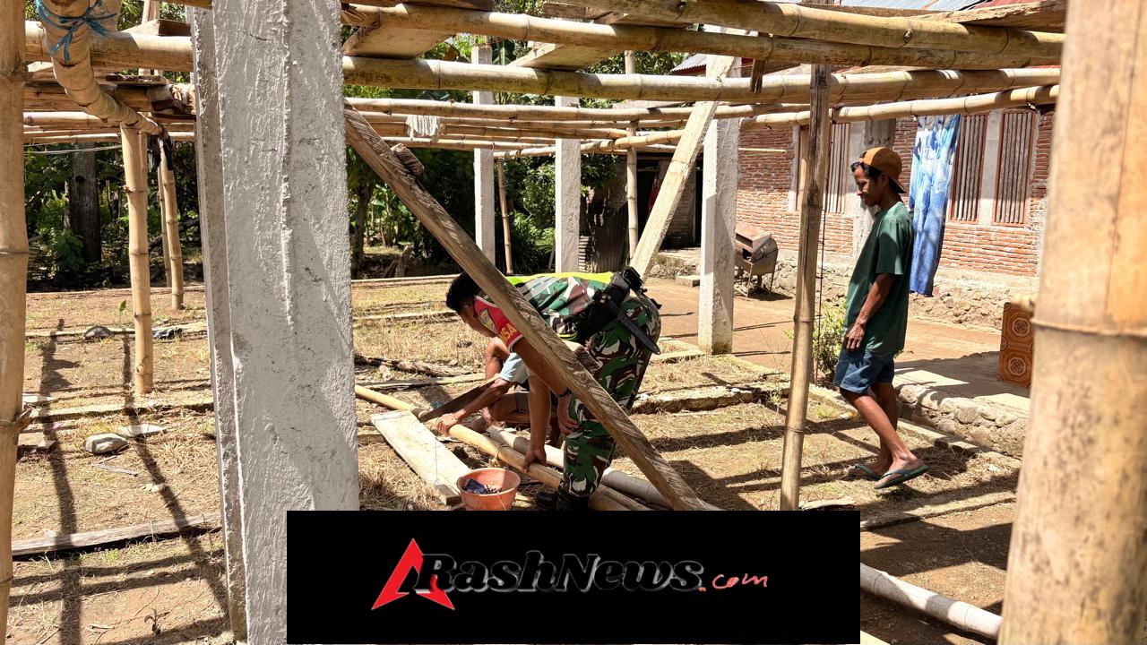 Pengamanan Wilayah dan Karya Bakti Babinsa, Wujud Nyata Kepedulian TNI di Kotabaru