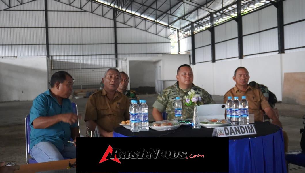 Sinergi TNI dan Pemda, Pembangunan Koperasi Merah Putih Wae Kelambu Dipacu