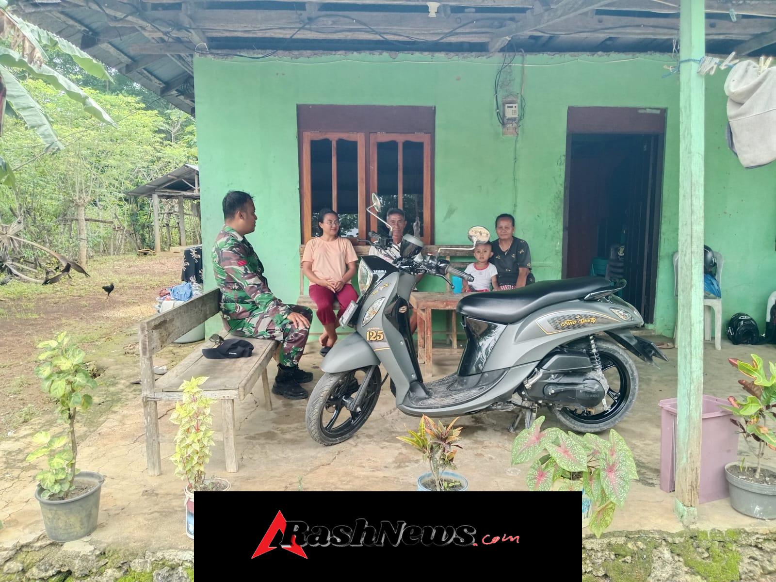 Melalui Komsos, Babinsa Batutua Sampaikan Pesan Kamtibmas kepada Warga Binaan