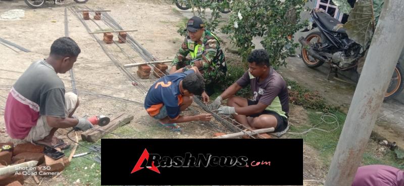 Warga Antusias, Babinsa Kodim 1602/Ende Tingkatkan Sinergi Melalui Komsos dan Pamwil