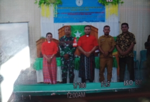 Wakili Danramil, Sertu Andre T Hadiri Sidang Majelis Klasis di Desa Oebau