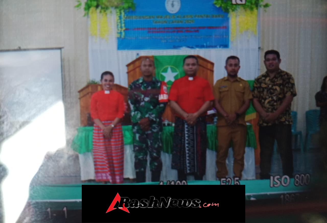 Wakili Danramil, Sertu Andre T Hadiri Sidang Majelis Klasis di Desa Oebau