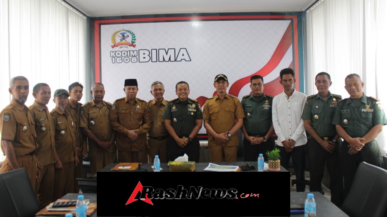 Sinergi TNI, Pemda, dan Masyarakat Ditekankan dalam Paparan TMMD oleh Dandim 1608/Bima