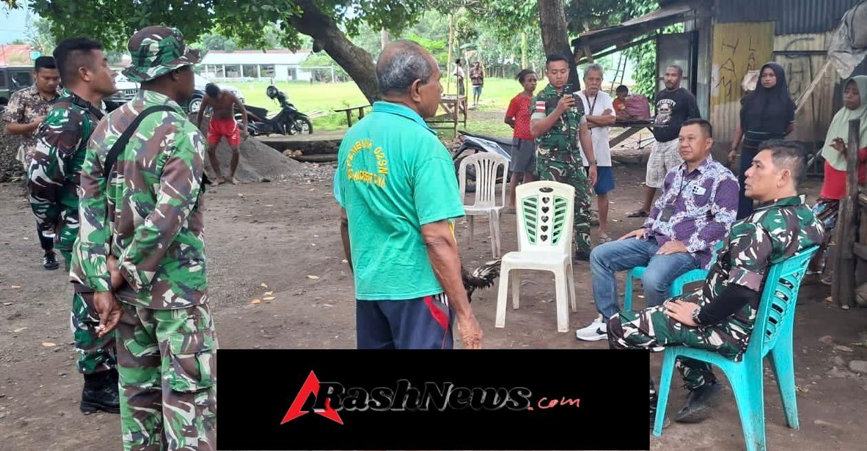 Dandim 1622/Alor Rehabilitasi 6 Rumah Pengungsi Timor Leste di Kecamatan Abad