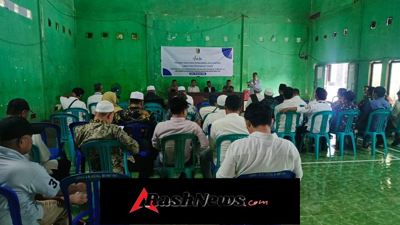 Babinsa Mamben Daya Kawal Pelantikan Perangkat Desa, Wujudkan Sinergi dan Stabilitas Wilayah