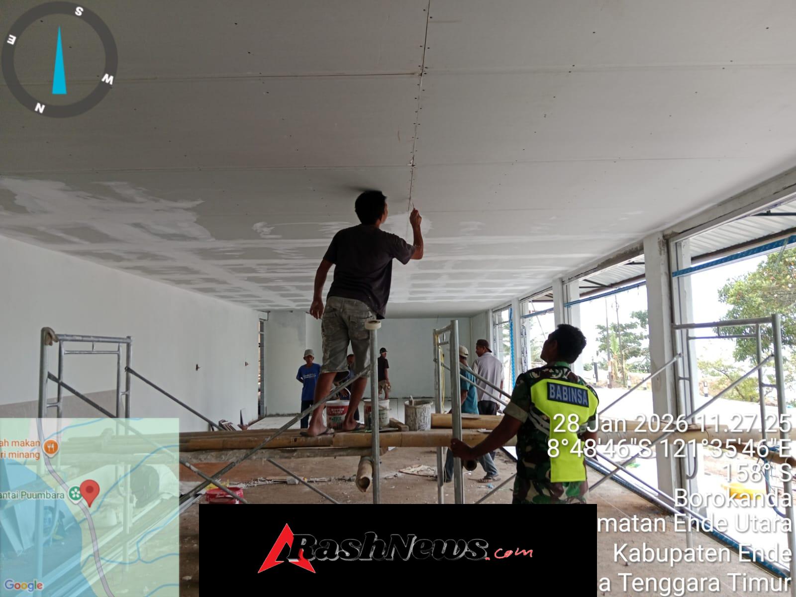 KDKMP Desa Raterua Jadi Aset Desa, Pembangunan Terus Dikebut