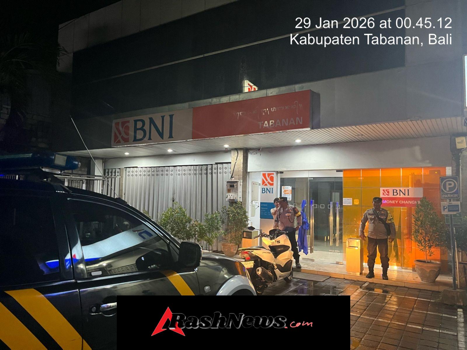 Piket Fungsi Polsek Kediri Dipimpin Pawas Laksanakan Blue Light Patrol (BLP)