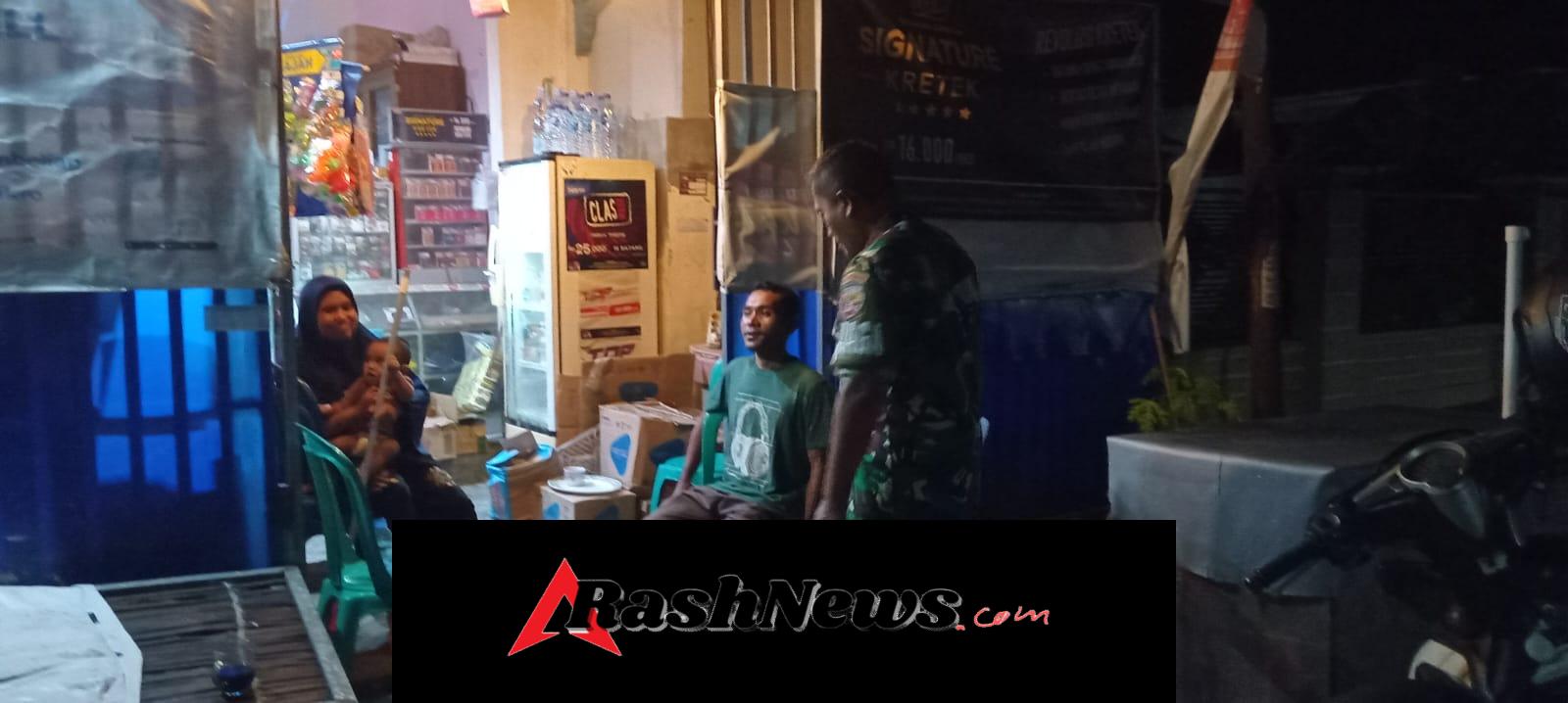 Koptu Sufyan Babinsa Desa Sekongkang Aktif Jaga Keamanan Wilayah