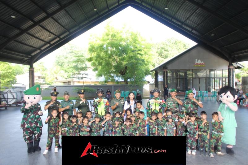 TK Kartika VII-12 Kota Bima Gelar Outing Class di Kodim 1608/Bima Tahun 2026
