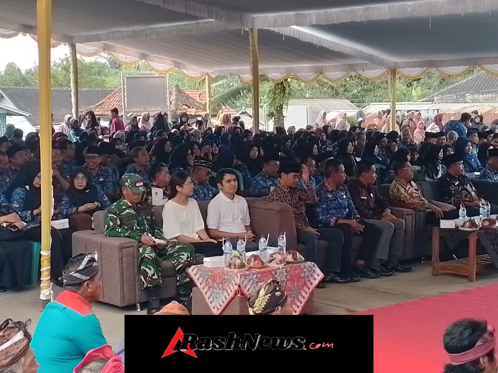 Kehadiran Babinsa dan Danposramil Warnai Peresmian Revitalisasi Satuan Pendidikan di Lenek Duren