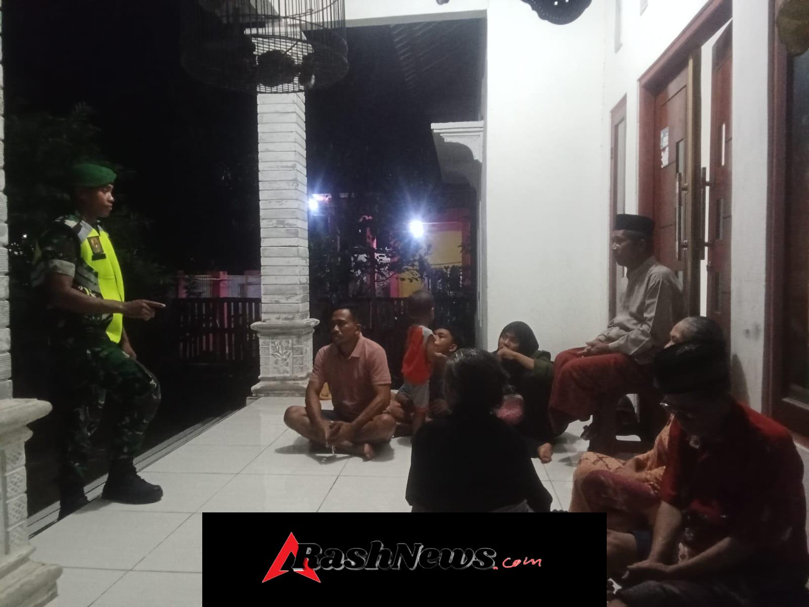 Kolaborasi Anggota Koramil dan Pol PP Tingkatkan Keamanan Desa Woha