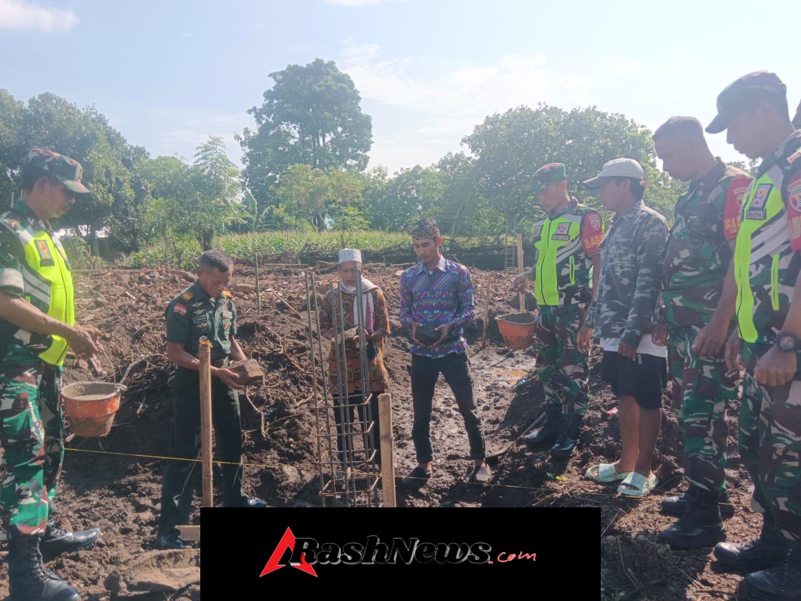Pembangunan Kopdes Merah Putih Wadukopa Dimulai, Tanda Sinergi Aparat dan Warga