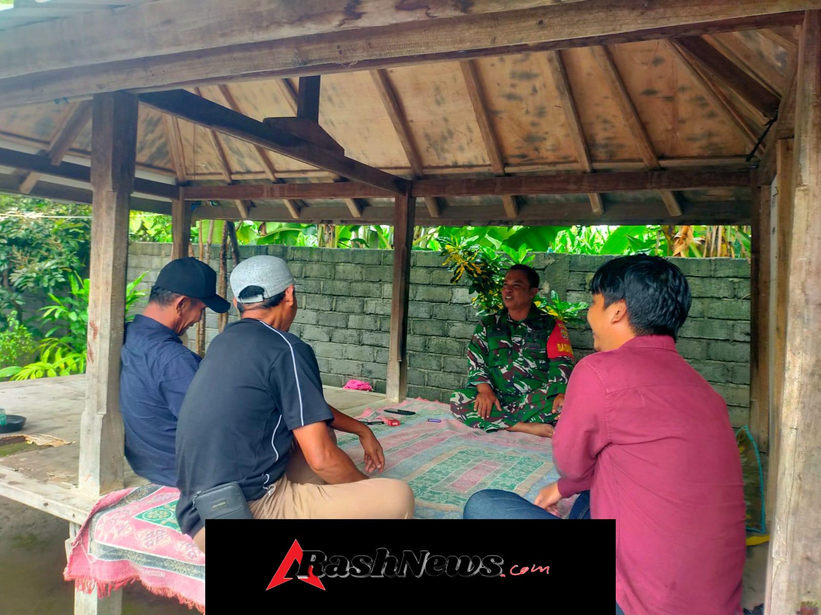 Lewat Komsos, Serda Beni Puspita Edukasi Masyarakat Siaga Hadapi Potensi Bencana Alam