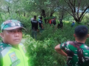 Babinsa Hadir di Tengah Masyarakat, Pengukuran Tanah Hibah Berlangsung Lancar 🇲🇨