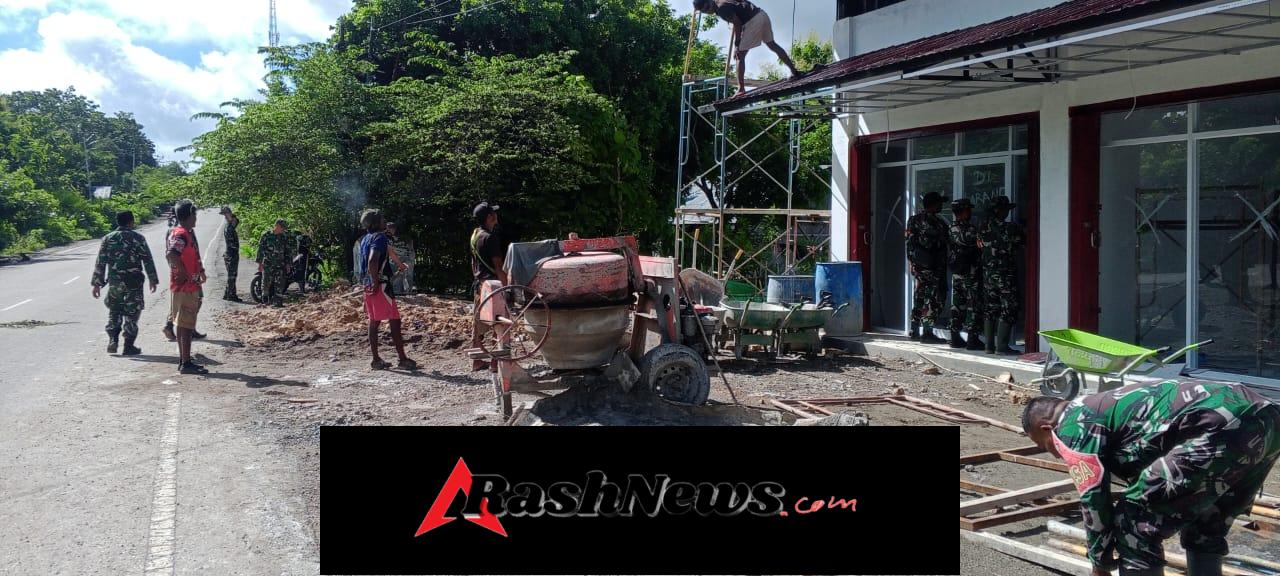 Pembangunan KDKMP Manusak Capai Tujuh Puluh Delapan Persen