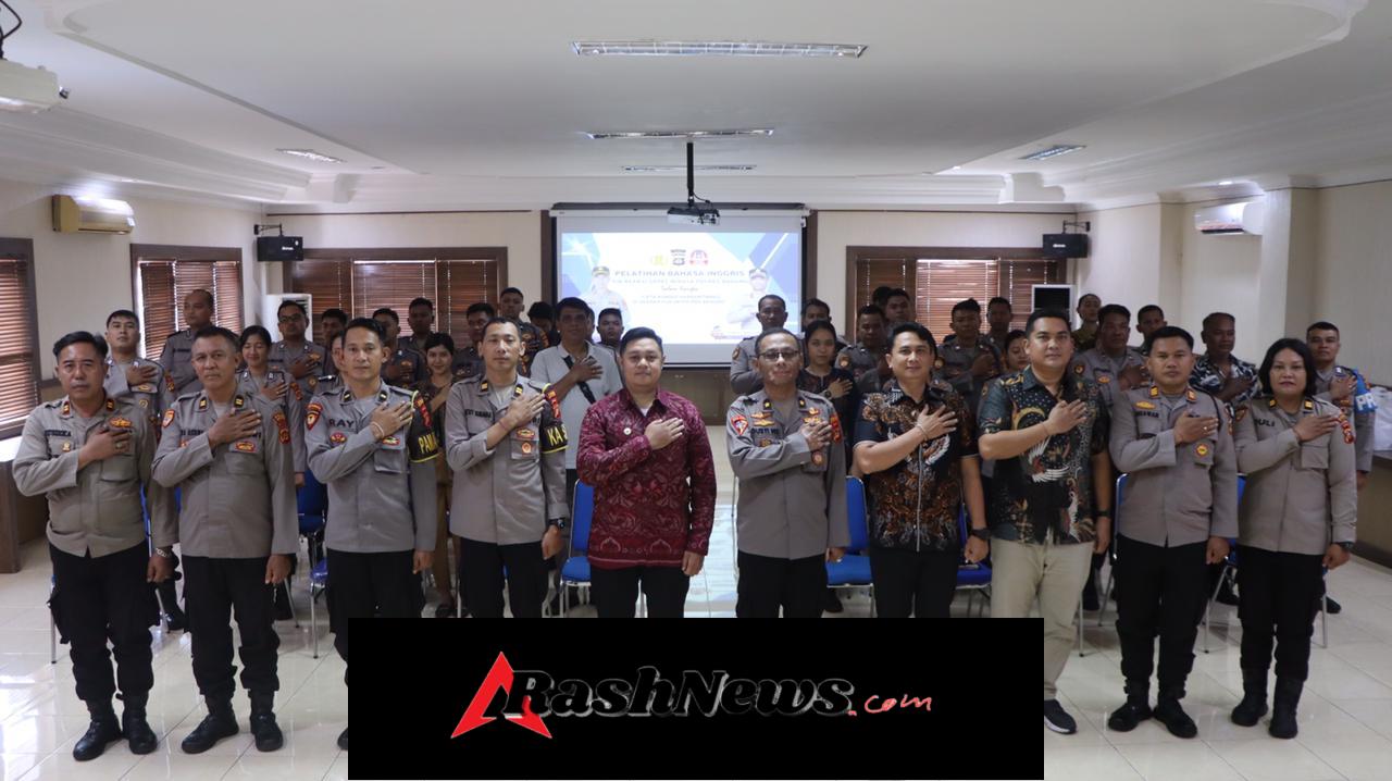 Polres Badung Tingkatkan Kemampuan Bahasa Inggris Personel, Fokus Pelayanan Wisatawan