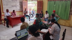 Pemdes dan Lembaga Adat Tana Duen Teken BA Penyerahan Lokasi KDMP