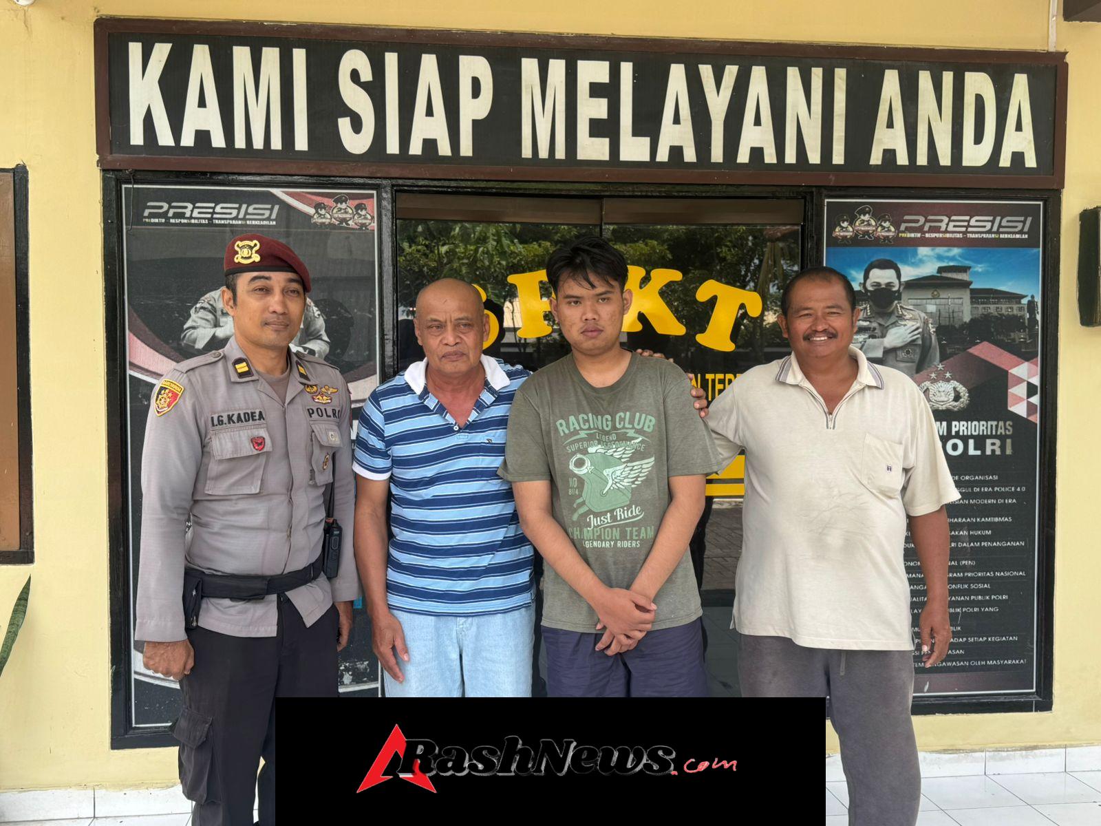 Polsek Benoa Temukan Anak Kabur Dari Bogor Tanpa Ijin Orang Tuanya.