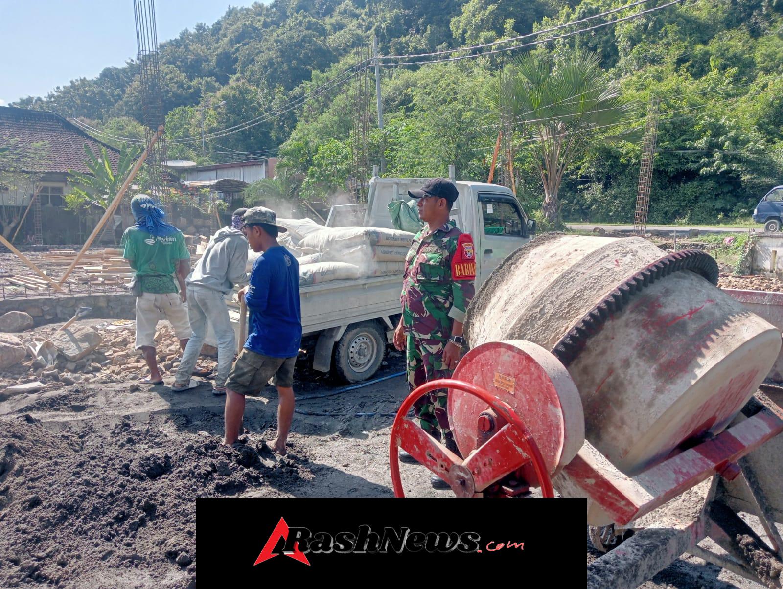 Sertu Ismail Lakukan Pengawasan Koperasi Merah Putih di Desa Beru