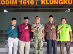 Silahturahmi Dandim Dan Ketua MUI Kabupaten Klungkung Jadi Cermin Kokohnya Sinergitas Dan Kerukunan