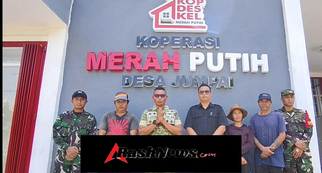 Pembangunan KDKMP Desa Jumpai Selesai, Letkol Sidik Pramono Harap Beri Stimulus Pertumbuhan Perekonomian Di Desa