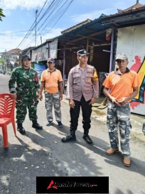 Jalin Kedekatan dengan Warga, Bhabinkamtibmas Dauh Peken Laksanakan Sambang Dialogis