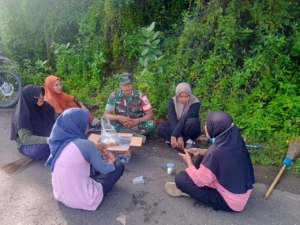 Babinsa Desa Belo Ciptakan Wilayah Aman dan Kondusif