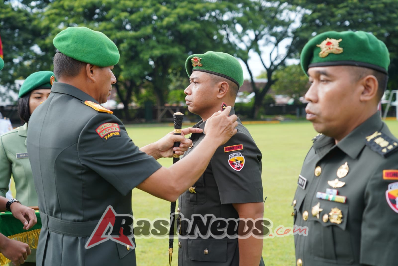 Pergantian Kepemimpinan Yonif 742/SWY, Danrem 162/WB Tekankan Profesionalisme Prajurit