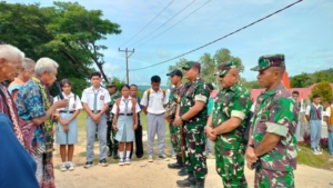 Perkuat Pendidikan di Perbatasan, Dandim 1618/TTU Ajak Warga Dukung TMMD ke-127