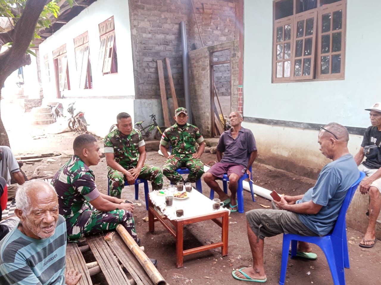 Babinsa Koramil Pantar Serap Aspirasi Warga Lewat Kegiatan Komsos