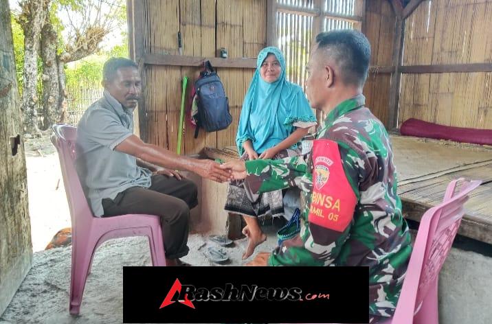 Monitoring Wilayah Berjalan Aman, Babinsa Pastikan Situasi Kondusif di Aesesa 🇲🇨