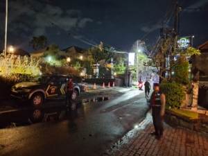 Berupaya Berantas Kejahatan Polsek Kuta Utara Tingkatkan Patroli