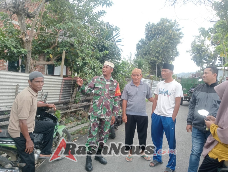 Pererat Kemitraan dengan Warga, Babinsa Beru Gelar Patroli dan Komsos