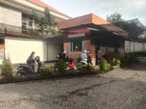 Pelayanan Samsat Drive Thru Polres Karangasem