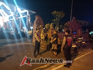 Atensi Kegiatan Masyarakat, Patroli Biru Polres Badung Jaga Kondusivitas