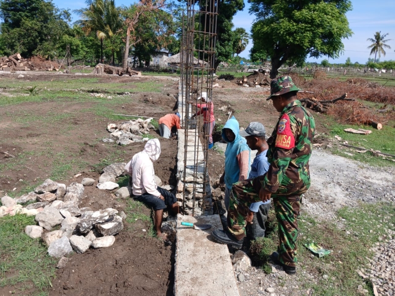 Dari Lapangan ke Desa, Babinsa Pastikan Progres KDKMP Berjalan Optimal