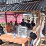 Pamwil dan Komsos Babinsa di Desa Bheramari: Sinergi TNI-AD dan Masyarakat Terjaga