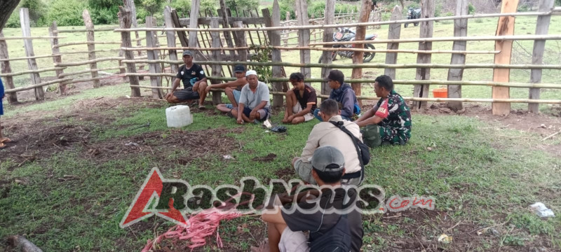Antisipasi Konflik Lahan, Babinsa Ingatkan Peternak di Dusun Karya Sari