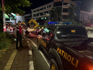 Patroli KRYD Polsek Denpasar Utara Antisipasi Gangguan Kamtibmas, Situasi Wilayah Kondusif