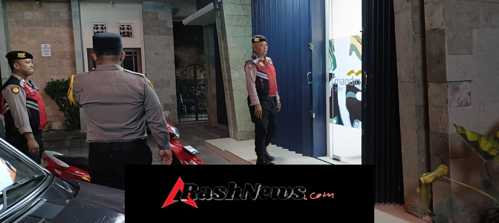 Hadir Di Tengah Masyarakat, Samapta Polsek Abiansemal Laksanakan Patroli Harkamtibmas Rutin