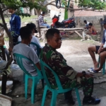 Babinsa Koramil Hu’u Himbau Pemuda Jaga Keharmonisan Lingkungan