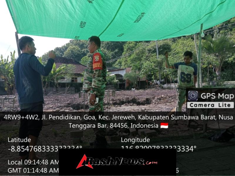 Perkuat Ekonomi Kerakyatan, Babinsa Beru Monitoring Koperasi Merah Putih