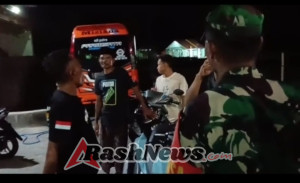 Babinsa Keroya Aktif Patroli Malam, Ciptakan Lingkungan Aman dan Kondusif