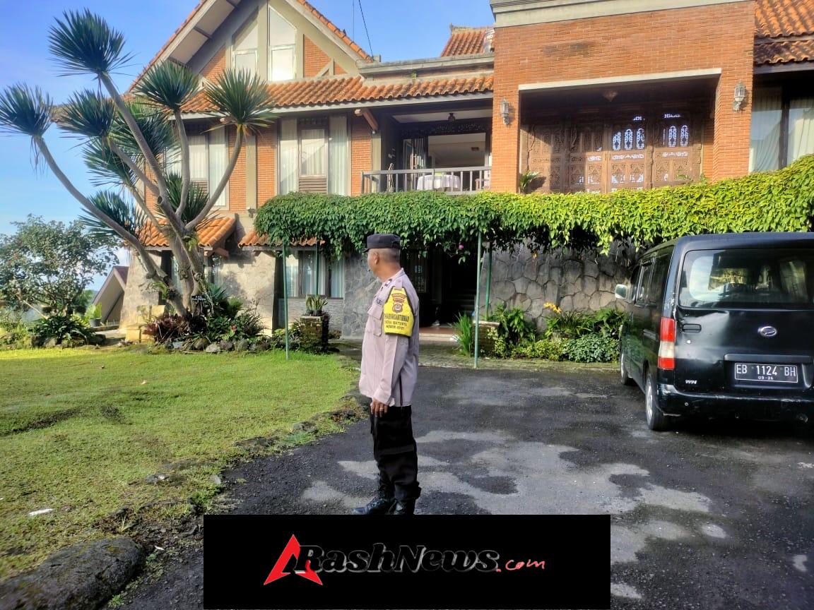 Pengamanan Ibadah Minggu di Wilkum Polsek Baturiti Berjalan Aman dan Kondusif